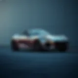 Sleek profile view of the Jaguar F-Type R Coupe showcasing its aerodynamic design