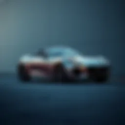 Sleek profile view of the Jaguar F-Type R Coupe showcasing its aerodynamic design