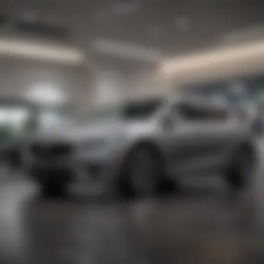 Inside the Buick Showroom Showroom showcasing Buick vehicles available for sale