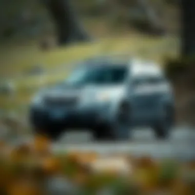 Rugged Exterior of the 2012 Subaru Forester Exterior view of the 2012 Subaru Forester showcasing its rugged design