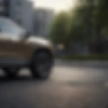 Key Features of SUVs A detailed schematic of an SUV showcasing its key features and design elements.