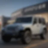 Exterior view of a Jeep dealership in Calallen