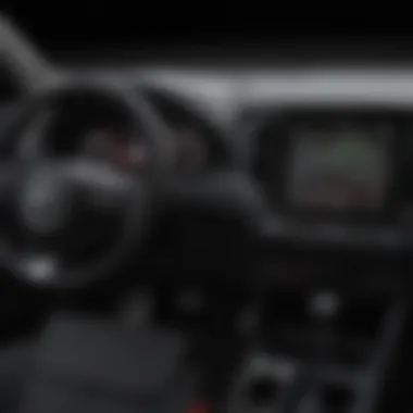 Dashboard of the Kia Sportage displaying advanced technology