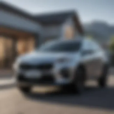 Kia Sportage exterior design showcasing its sleek profile