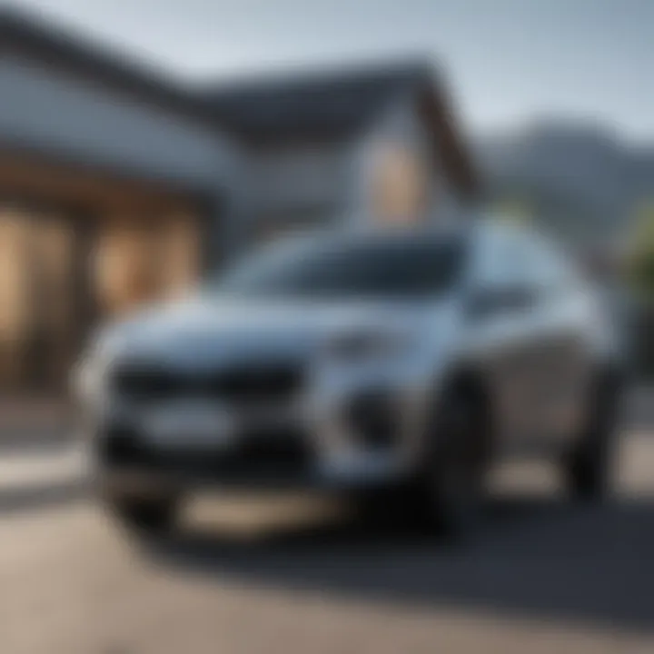 Kia Sportage exterior design showcasing its sleek profile