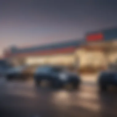 Hometown Kia Dealership Exterior Exterior view of Hometown Kia dealership