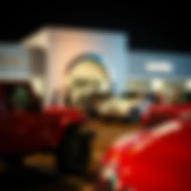 Community Event at Jeep Dealership Engaging community event hosted by a Jeep dealership in Towson