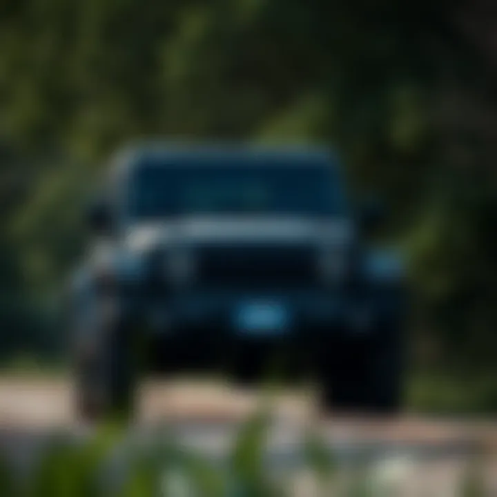 Jeep Gladiator on a Texas trail