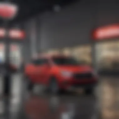Local Dealer with Kia Carnival Local dealer showcasing the Kia Carnival