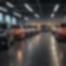 Overview of a used Buick dealership showcasing available models