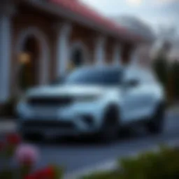 Elegant exterior of the Range Rover Velar Autobiography