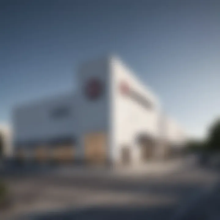 Exterior view of White Bear Lake Superstore showcasing its modern design