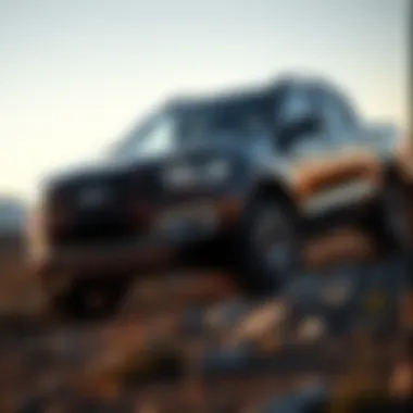 Performance of the Ford Explorer Sport Trac on Rugged Terrain Ford Explorer Sport Trac on rugged terrain demonstrating its performance