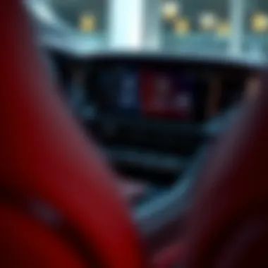 Innovative Control Layout in the GR Supra Controls and infotainment system integrated into the center console