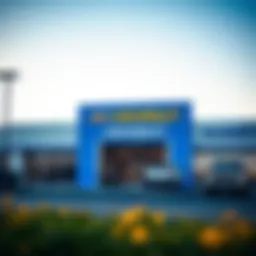 Exterior view of Hart Chevrolet dealership showcasing the facility.
