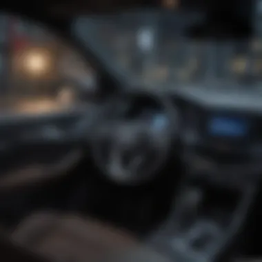 Luxurious Interior of Hyundai Tucson Ultimate Interior cockpit highlighting advanced technology and luxury features