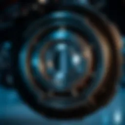 Visual representation of a wheel bearing assembly