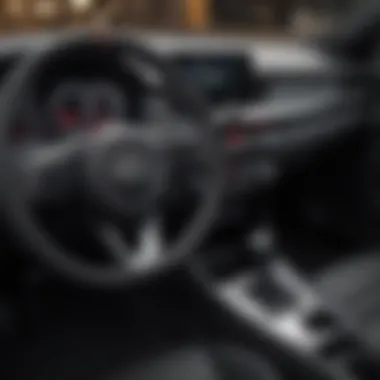Interior Features of Kia Forte Interior features showcasing technology and comfort