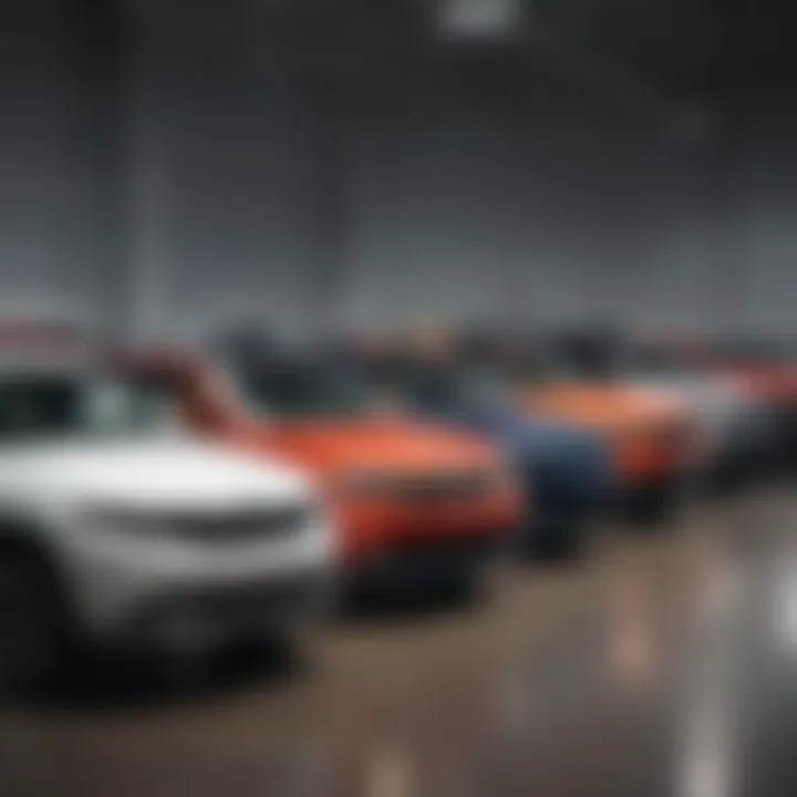 A diverse selection of vehicles available at Kunes Country Chrysler