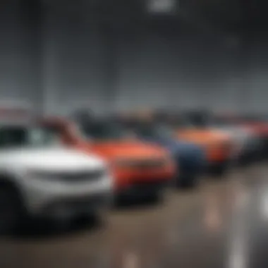 Diverse Vehicle Selection A diverse selection of vehicles available at Kunes Country Chrysler