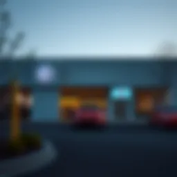 Exterior view of a Volkswagen dealership in Rockford