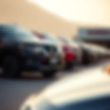 Diverse Nissan SUV Models Nissan SUV lineup showcasing diverse models