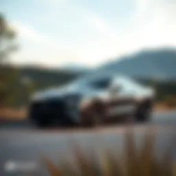 Elegant Mustang GT parked in a scenic setting
