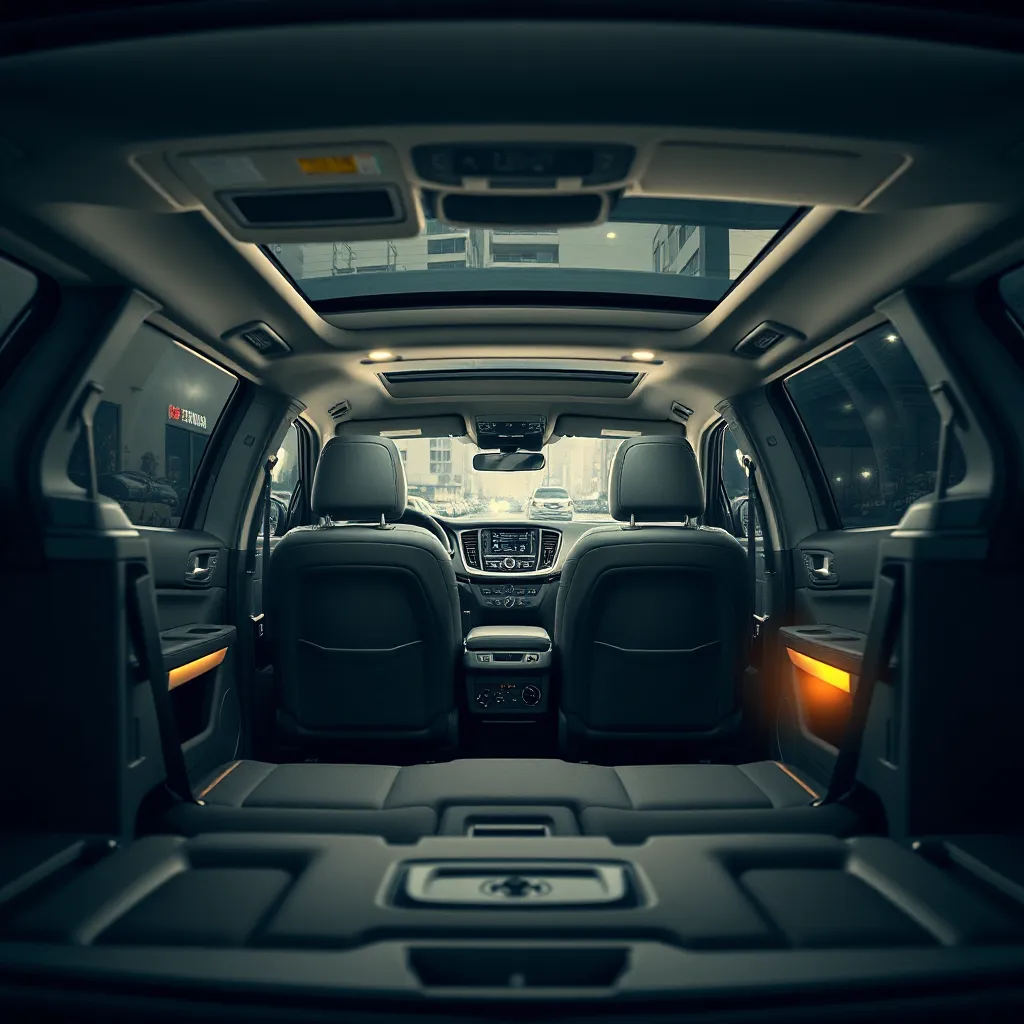 LUXURY MIDSIZE SUVS WITH 3RD ROW visual data 7